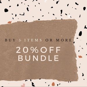 🔥BUY 5 ITEMS GET 20% OFF🔥